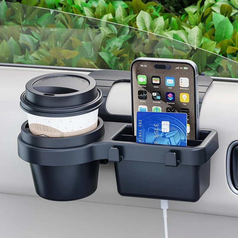 Phone Accessories Rack - Araba Bardaklık Telefon Tutucu Montaj Tepsisi