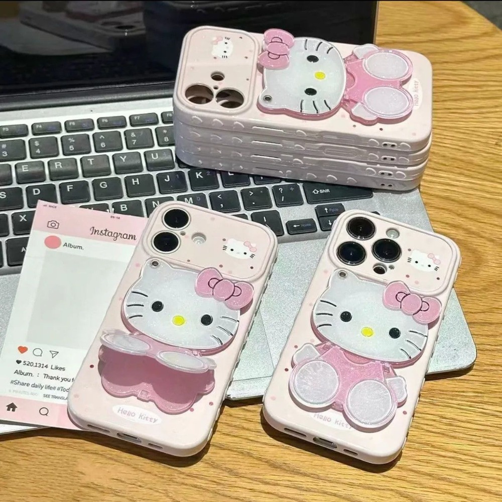Phone Accessories Business - Yaratıcı Anime Temalı Telefon Kılıfı Tutucu,