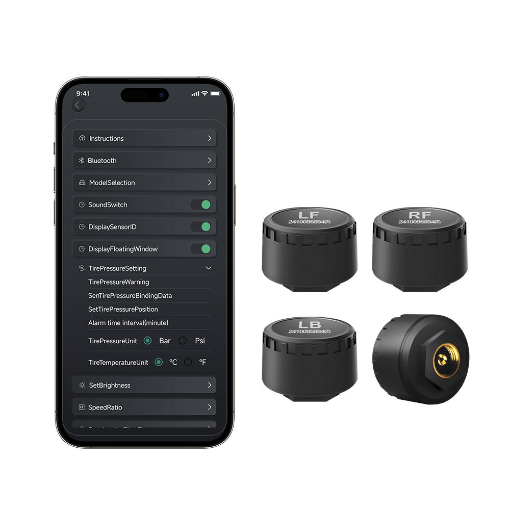 Araba TPMS 4 Sensörleri Blueto - Phone Accessories App incelemesi ve fiyatı